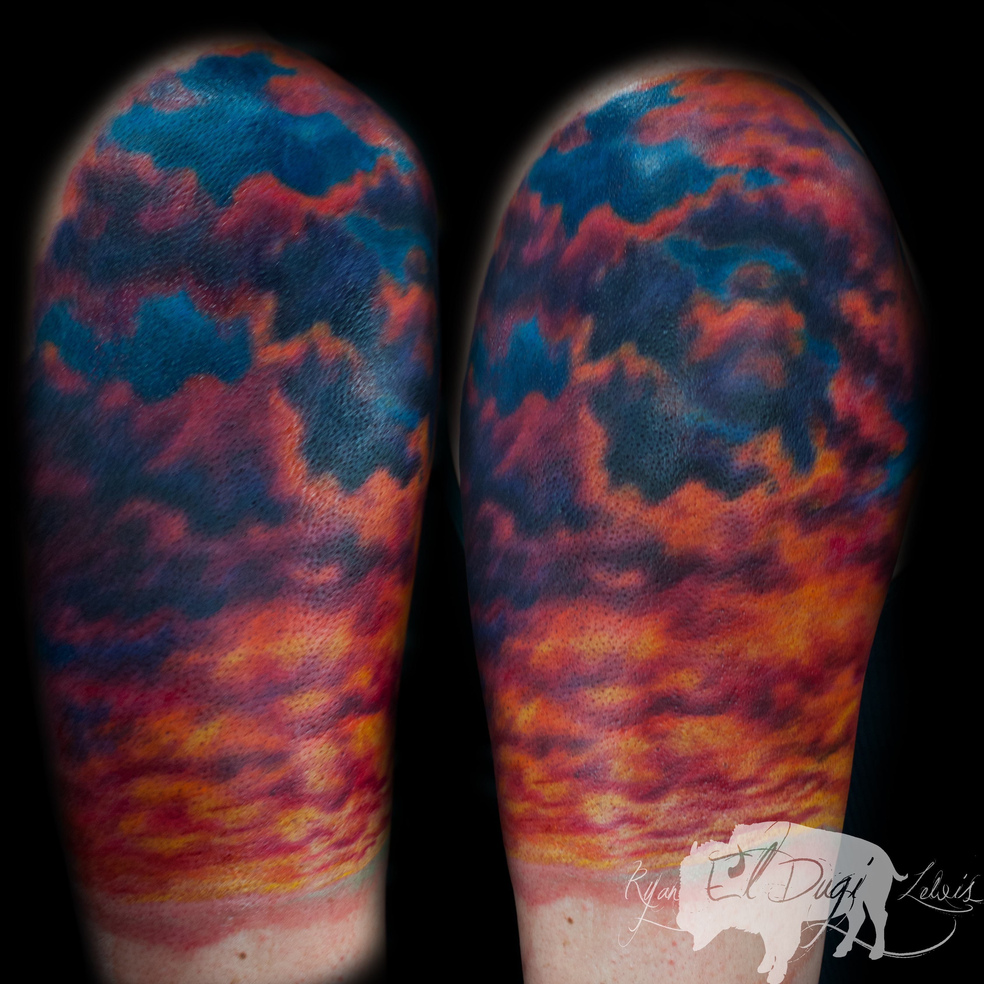 womens leg sleeve tattoo sunsetTikTok Search